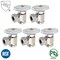 Thrifco Plumbing 1/2 Inch FIP x 1/2 Inch Slip Joint Multi Turn Brass Angle Stop 9405460 - alternate 1